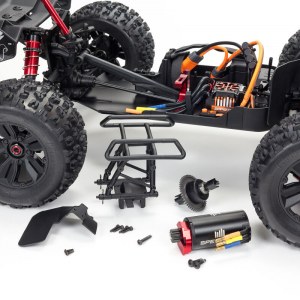 Радиоуправляемая модель трагги ARRMA 1:8 KRATON 6S V5 4WD BLX RTR (синий) ARA8608V5T2