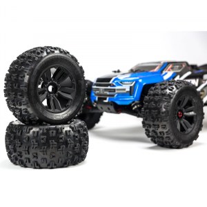 Радиоуправляемая модель трагги ARRMA 1:8 KRATON 6S V5 4WD BLX RTR (синий) ARA8608V5T2