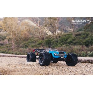 Радиоуправляемая модель трагги ARRMA 1:8 KRATON 6S V5 4WD BLX RTR (синий) ARA8608V5T2