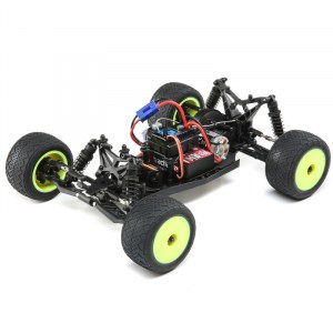 Трагги на радиоуправлении Losi 1/18 Mini-T 2.0 2WD Stadium Truck Brushed RTR (синий) LOS01015T2