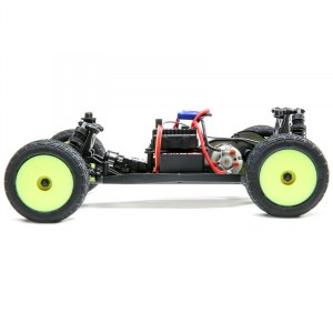 Трагги на радиоуправлении Losi 1/18 Mini-T 2.0 2WD Stadium Truck Brushed RTR (синий) LOS01015T2