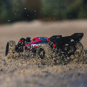 Радиоуправляемая Багги ARRMA 1:8 TYPHON 6S V5 4WD BLX RTR (чёрный) ARA8606V5