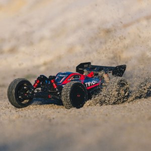 Радиоуправляемая Багги ARRMA 1:8 TYPHON 6S V5 4WD BLX RTR (чёрный) ARA8606V5