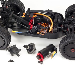 Радиоуправляемая Багги ARRMA 1:8 TYPHON 6S V5 4WD BLX RTR (чёрный) ARA8606V5