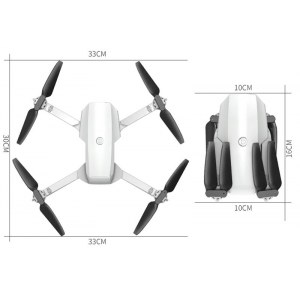 Квадрокоптер ToySky S161 (складной, WiFi FPV камера, 6-осевой гироскоп, дальность до 150 м) S161