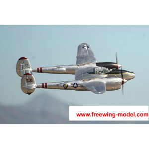 Радиоуправляемый самолет FreeWing P-38L Lightning PNP FLW3011P