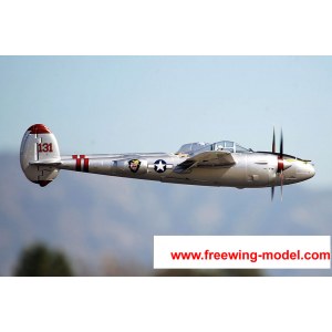 Радиоуправляемый самолет FreeWing P-38L Lightning PNP FLW3011P