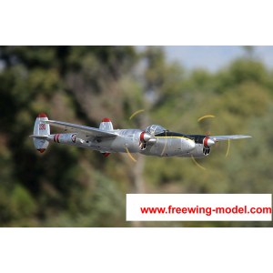 Радиоуправляемый самолет FreeWing P-38L Lightning PNP FLW3011P