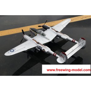 Радиоуправляемый самолет FreeWing P-38L Lightning PNP FLW3011P