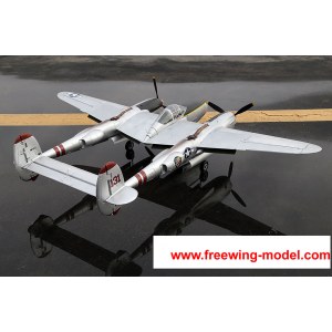 Радиоуправляемый самолет FreeWing P-38L Lightning PNP FLW3011P