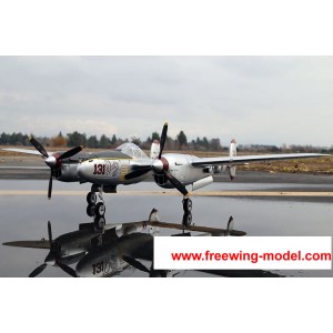 Радиоуправляемый самолет FreeWing P-38L Lightning PNP FLW3011P