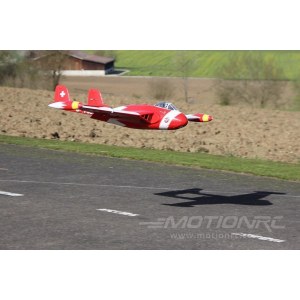 Модель радиоуправляемого самолета FreeWing de Havilland DH-112 Venom V2 (красный) PNP RJ30233P