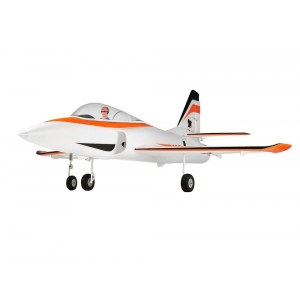 Радиоуправляемый самолет Top RC Jet Star Pro оранжевый 800мм импеллер 64мм 2.4G 4-ch LiPo RTF top089C