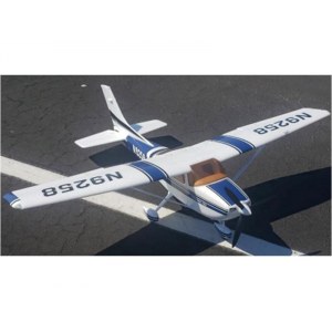Радиоуправляемый самолет Top RC Cessna 182 синяя 1410мм 2.4G 6-ch LiPo RTF top095C