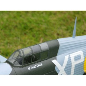 Радиоуправляемый самолет Top RC Hurricane зеленый 750мм 2.4G 4-ch LiPo RTF top013C