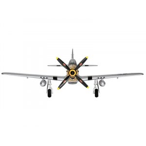 Радиоуправляемый самолет Top RC P-51D 750мм желтый 2.4G 4-ch LiPo RTF top017C