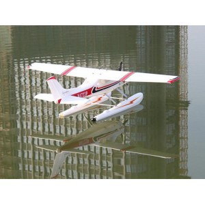 Радиоуправляемый самолет Top RC Cessna 1.5m C185 PRO на поплавках KIT top065A