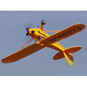 Радиоуправляемый самолет Top RC J3 желтый 1400мм KIT top066A