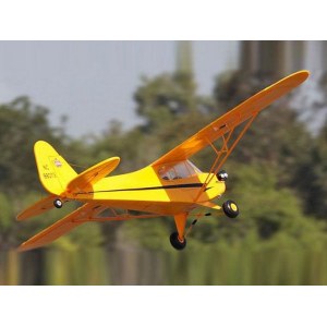 Радиоуправляемый самолет Top RC J3 желтый 1400мм KIT top066A