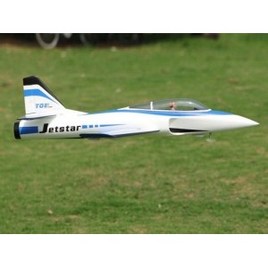 Р/У самолет Top RC Jet Star голубой 800 мм импеллер 65мм top029B PNP