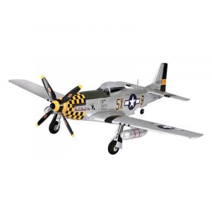 Радиоуправляемый самолет Top RC P-51D Pro желтый 750мм flight controller PNP top017D