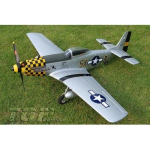 Радиоуправляемый самолет Top RC P-51D Pro желтый 750мм flight controller PNP top017D