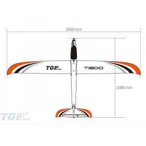 Радиоуправляемый планер Top RC T1800 (Propeller Power System) 1800мм KIT