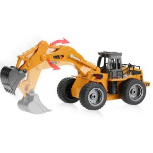 Радиоуправляемый экскаватор HUI NA TOYS 2.4G 6CH 1/18 RTR HN1530