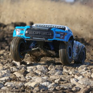 Шорт-корс Losi 1:10 Ford Raptor Baja Rey 4WD Brushless RTR with SMART (синий) LOS03020V2T1