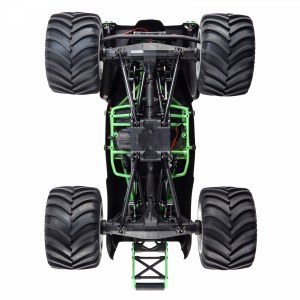 Радиоуправляемая машина Losi 1/10 LMT 4WD Solid Axle Monster Truck RTR, Grave Digger (зелёный) LOS04021T1