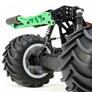 Радиоуправляемая машина Losi 1/10 LMT 4WD Solid Axle Monster Truck RTR, Grave Digger (зелёный) LOS04021T1