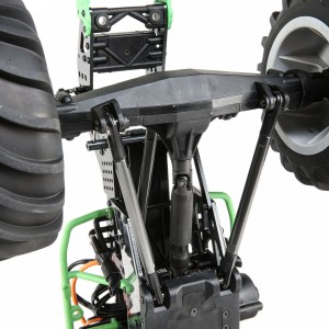 Радиоуправляемая машина Losi 1/10 LMT 4WD Solid Axle Monster Truck RTR, Grave Digger (зелёный) LOS04021T1