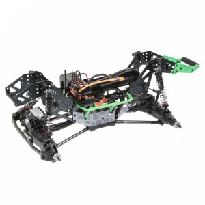 Радиоуправляемая машина Losi 1/10 LMT 4WD Solid Axle Monster Truck RTR, Grave Digger (зелёный) LOS04021T1