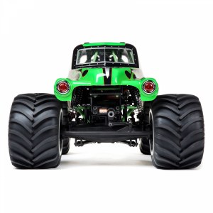 Радиоуправляемая машина Losi 1/10 LMT 4WD Solid Axle Monster Truck RTR, Grave Digger (зелёный) LOS04021T1