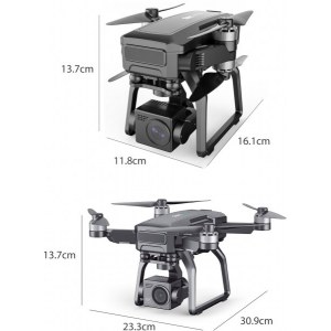 Квадрокоптер SJRC F7 3-AXIS 4K EIS 5G GPS RTFl - SJRC-F7-4K