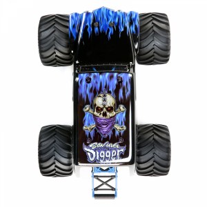 Радиоуправляемый внедорожник Losi 1/10 LMT 4WD Solid Axle Monster Truck RTR, Son-uva Digger LOS04021T2