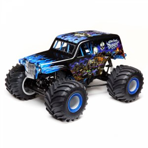 Радиоуправляемый внедорожник Losi 1/10 LMT 4WD Solid Axle Monster Truck RTR, Son-uva Digger LOS04021T2