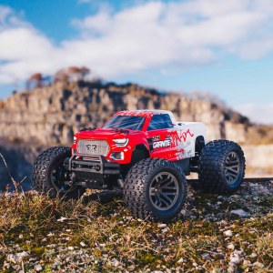 Радиоуправляемый джип монстр ARRMA 1:10 GRANITE 4X4 V3 3S BLX RTR (красный) ARA4302V3T2 