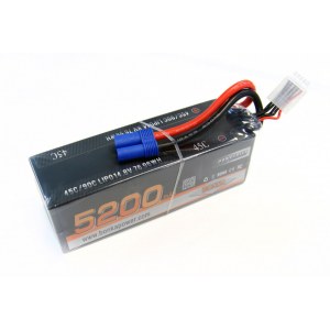 Аккумулятор LiPo Bonka 5200мАч 45C 14.8V (жесткий кейс)