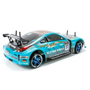 Радиоуправляемый машина для дрифта HSP Flying Fish 1 - 1:10 4WD - 94123PRO-GTR (Кузов Nissan GTR R35)