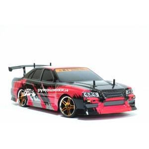 Радиоуправляемый машинка для дрифта HSP Flying Fish 1 - 1:10 4WD - 94123PRO-12335 (Кузов Nissan R34 Skyline)