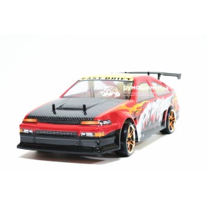 Радиоуправляемый машина для дрифта HSP Flying Fish 1 - 1:10 4WD - 94123-12318 Toyota Trueno AE86 Хачироку