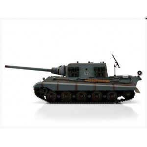 Радиоуправляемый танк Torro Jagdtiger, башня Henschel 1/16 дым (для ИК боя) V3.0 2.4G RTR TR11511-GY-3.0