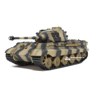 Радиоуправляемый танк инфракрасный Torro King Tiger 1/16 дым (для ИК боя) V3.0 2.4G RTR TR11510-CA-3.0