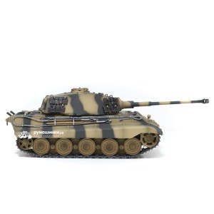 Радиоуправляемый танк инфракрасный Torro King Tiger 1/16 дым (для ИК боя) V3.0 2.4G RTR TR11510-CA-3.0