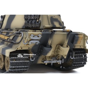 Радиоуправляемый танк инфракрасный Torro King Tiger 1/16 дым (для ИК боя) V3.0 2.4G RTR TR11510-CA-3.0