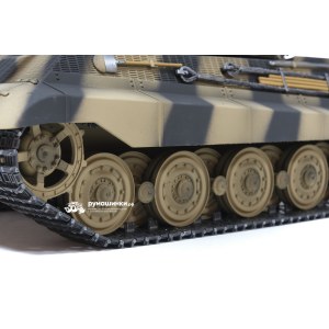 Радиоуправляемый танк инфракрасный Torro King Tiger 1/16 дым (для ИК боя) V3.0 2.4G RTR TR11510-CA-3.0