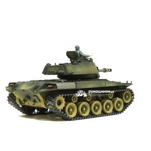 Радиоуправляемый танк Taigen 1/16 M41A3 Bulldog (США) PRO V3 2.4G RTR TG3839-1PRO3.0