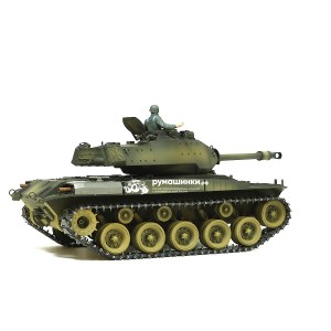 Радиоуправляемый танк Taigen 1/16 M41A3 Bulldog (США) PRO V3 2.4G RTR TG3839-1PRO3.0