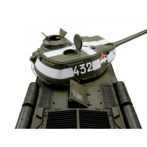 Радиоуправляемый танк Taigen 1/16 ИС-2 модель 1944, СССР, зеленый, (для ИК боя) V3.0 2.4G RTR TG3928-1G-IR-BOX3.0
